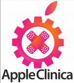 Логотип cервисного центра Apple Clinica